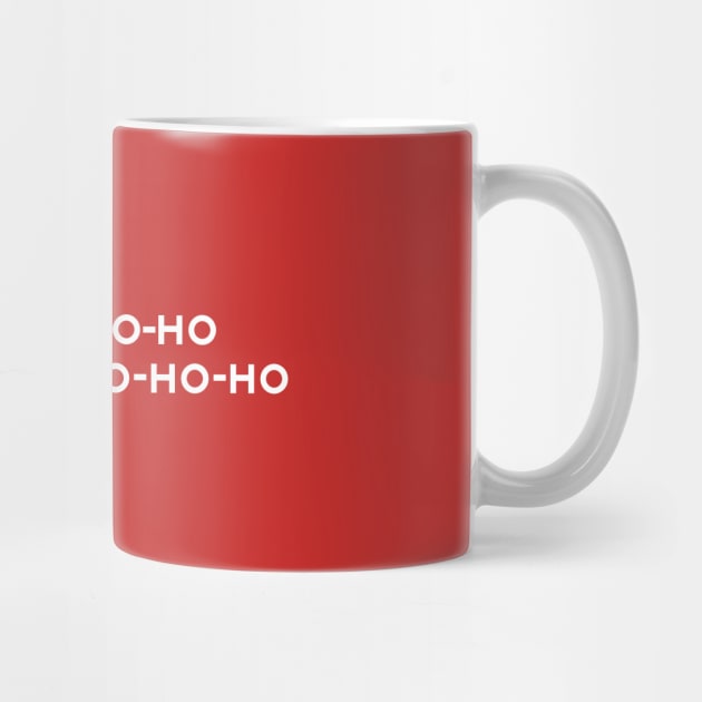 Ho Ho Ho Ho Couture Style Font by TeeTime